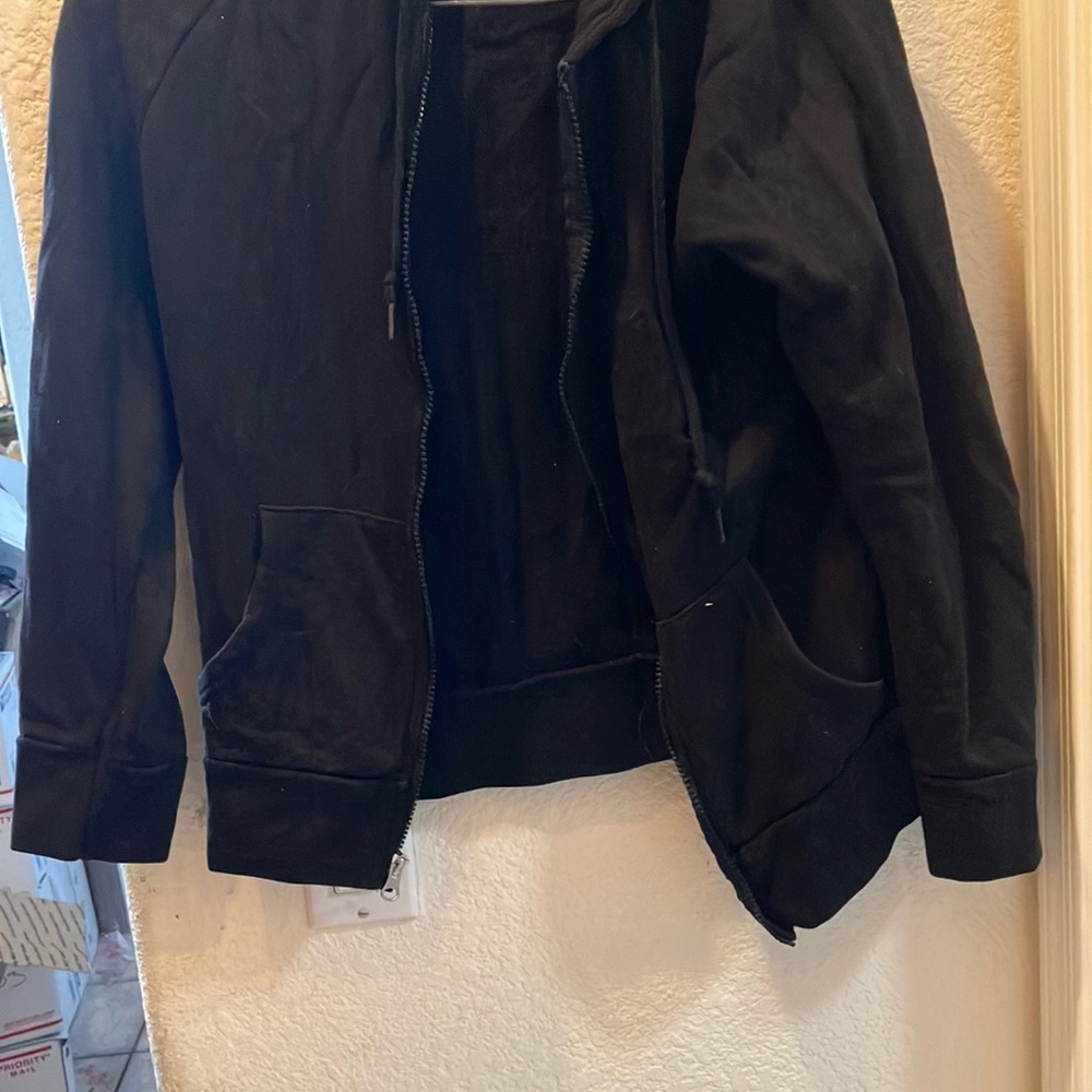 FINAL MARKDOWN Time and tru zip front hooded sweatshirt medium